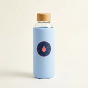 glass bottle with silicone sleeve — SW Supply Co.