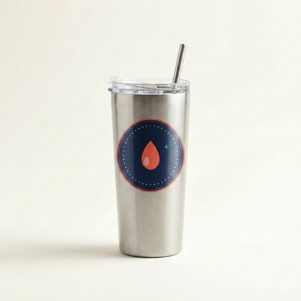straw lid travel tumbler — SW Supply Co.